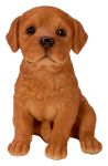 Labrador Red Fox Puppy Dog - Lifelike Ornament Gift - Indoor or Outdoor - Pet Pals Vivid Arts