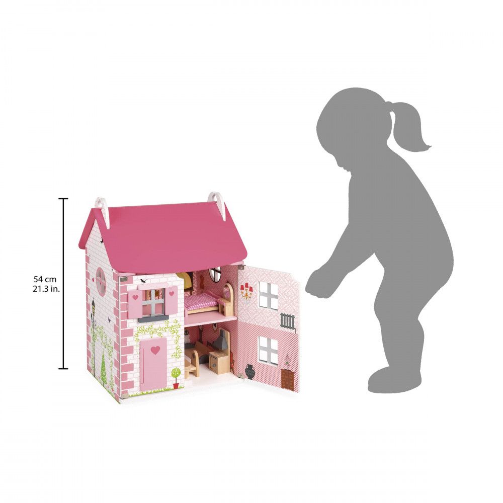 Janod Mademoiselle Doll's House – 3-Level India