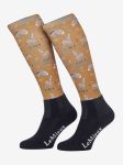 Lemieux Footsie Riding Socks - Adult - Donkey