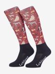 Lemieux Footsie Riding Socks - Adult - Ember Dogs