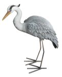 Heron Bird - Lifelike Garden Ornament 53cm - Indoor or Outdoor - Vivid Arts