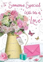 Birthday Card - To Someone Special Flowers - Regal