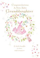 New Baby Girl Granddaughter Card - Bundle - Ling Design