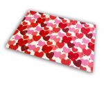 Heart Valentines Day Pink Red Lovers Gift Wrap Sheet - 2 sheets