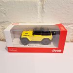 Rastar Jeep Wrangler Rubicon Yellow Diecast Scale Model Car Scale 1:43