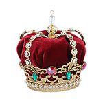 Crown Velvet & Jewelled Metal Tree Topper - Gisela Graham