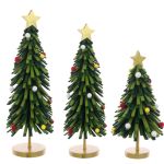 Felt Tree With Baubles - Set of 3 - Christmas - Floralsilk