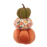 Pumpkin Stack Autumn Decoration Ornament - Fabric 36cm - Floralsilk