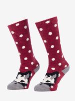 Lemieux Fluffy Character Socks - Razzle - Junior