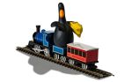 Wallace & Gromit Wrong Trousers - Feathers McGraw & Train - Diecast CC80602 - Corgi