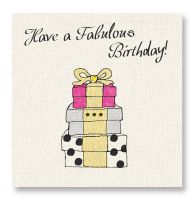 Happy Birthday Card - Female - Presents