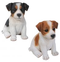 Jack Russell Puppy Dog - Lifelike Ornament Gift - Indoor or Outdoor - Pet Pals Vivid Arts