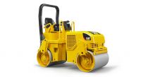 CAT Asphalt Drum Compactor Roller - Bruder 02433 Scale 1:16