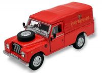 Land Rover Series 3 109 Soft top Fire Brigade Diecast Model 1:43 Scale - Cararama