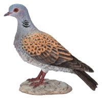 Turtle Dove Bird - Lifelike Garden Ornament 20cm - Indoor or Outdoor - Vivid Arts