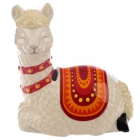 Alpaca Figure Money Bank Box 