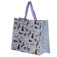 Catch Patch Dog Design Reusable Shopping Bag