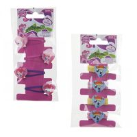 Bulk Buy - 10 Packs - My Little Pony Hairclips & Hair Bobbles - 40 items