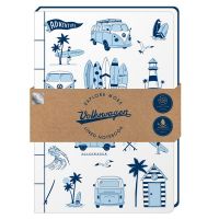 Volkswagen VW T1 Campervan Notepad Notebook A5 