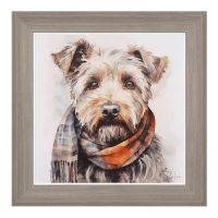 Teddy - Airedale Terrier Dog - Wall Art Framed -  Art Marketing - Joanne Lea