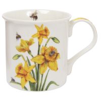 Daffodil & Bee Fine China Mug - Boxed - Lesser & Pavey