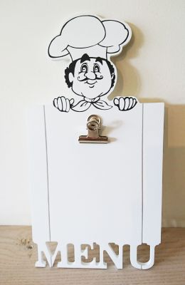 Menu Board - Chef - Menu holder