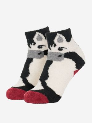 Lemieux Fluffy Character Socks - Razzle - Child 3 Sizes