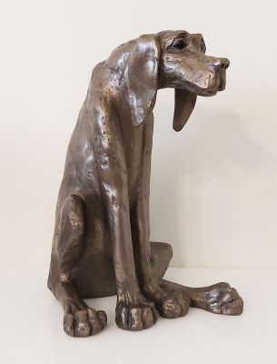 Dog Cold Cast Bronze Ornament - Sidney - Frith Sculpture S124