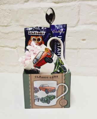 Cadbury's Hot Chocolate & Classic Car Mug Gift Set