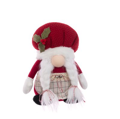 Mrs Clause Knitted Gonk - Christmas - 51cm - Floralsilk