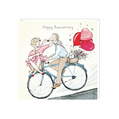 Wedding Anniversary Card - Bike - Journey of Happiness - Art Beat