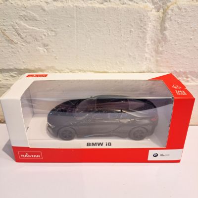 Rastar BMW i8 Black Diecast Scale Model Car Scale 1:43