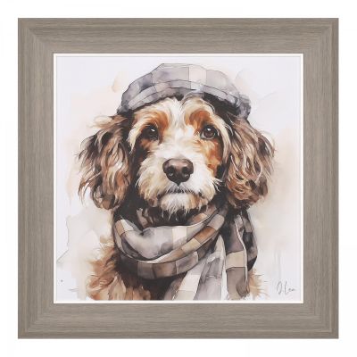 Archie - Dog - Wall Art Framed -  Art Marketing - Joanne Lea