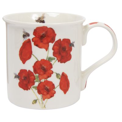 Poppy & Bee Fine China Mug - Boxed - Lesser & Pavey