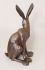 Hare Cold Cast Bronze Ornament - Howard - Frith Sculpture S104