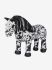 Lemieux Mini Toy Pony Dakota - Appaloosa Black