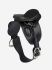 Lemieux Toy Pony Accessories - Black Dressage Double Bridle & Saddle Set