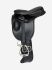 Lemieux Toy Pony Accessories - Black Dressage Double Bridle & Saddle Set