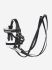 Lemieux Toy Pony Accessories - Black Dressage Double Bridle & Saddle Set