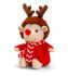 Christmas Red Hedgehog Plush Soft Toy Keel & Cadburys Selection Box Gift Set