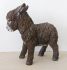 Donkey - Standing Lifelike Garden Ornament - Indoor or Outdoor - Pet Pals 3 Colours Vivid Arts