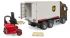 Scania Super 560R UPS Logistic Truck & Forklift - Bruder 03582 Scale 1:16