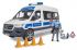 Mercedes Benz Police Van With Policeman - Bruder 02683 Scale 1:16