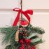 Door Decoration Large Christmas Robin Mixed Pine & Berry 60cm - Artificial - Sage Decor