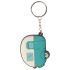 Caravan Home is Where you Park It Novelty PVC Keyring