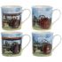 Yorkshire Tea, Biscoff Biscuit & Traction Steam Engine Mug Gift Set