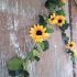 Sunflower Artificial Garland - 165cm - Sincere