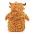 Highland Coo Cow Design Hot Water Bottle