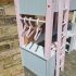 Doll Grey & Pink Wooden Bunk Bed & Desk - Olivia's - 18