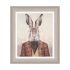 Hartley & Angus - Hare Highland Cow - 35cm Set of 2 Wall Art Framed - Adelene Fletcher